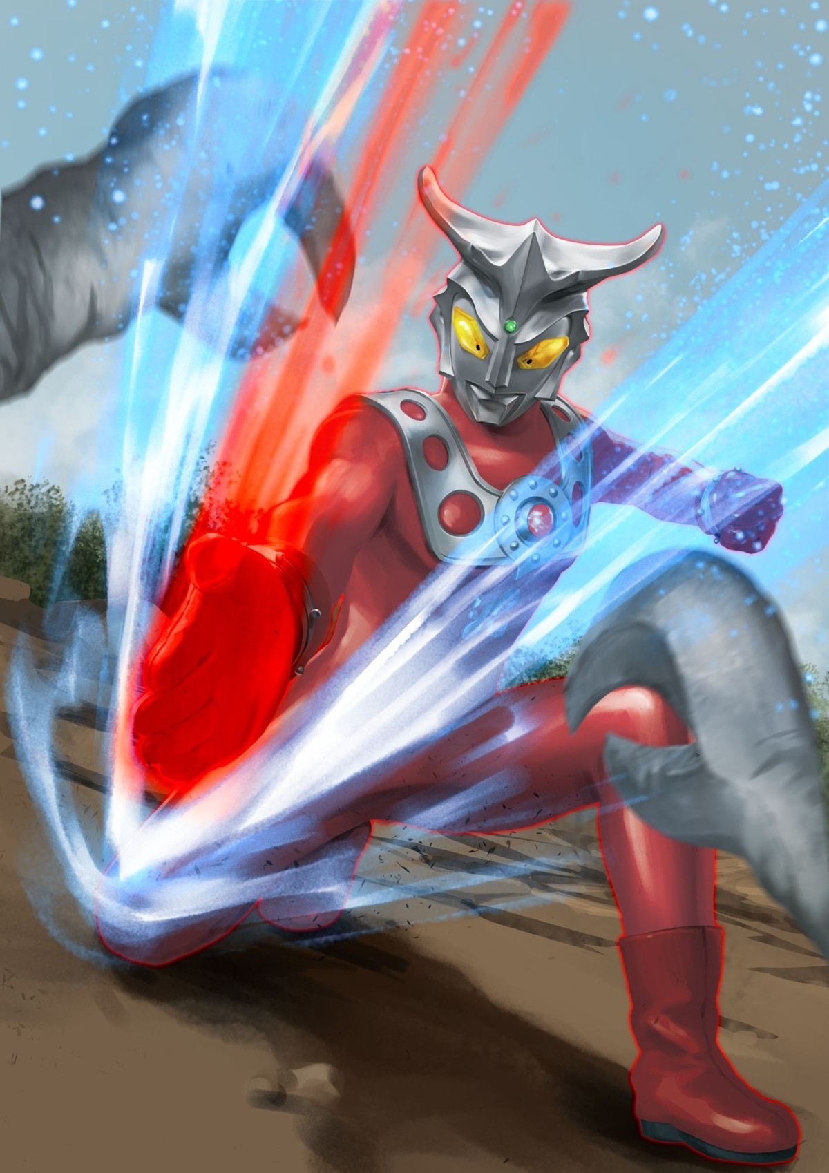 「ウルトラマン カードゲーム」ウルトラマンレオ新規カードイラスト