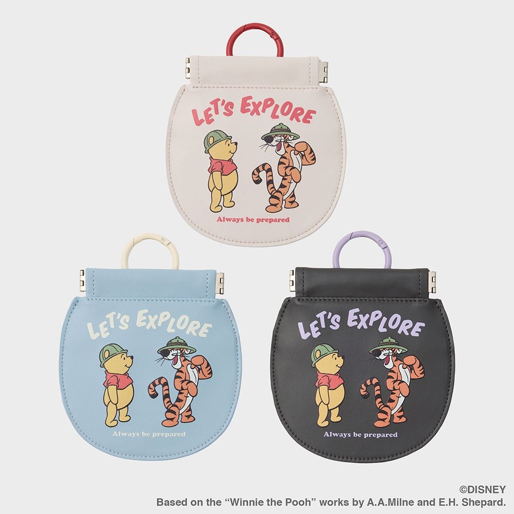 ＜Disney SERIES CREATED by MUS＞EXPLORE POUCH / POOH