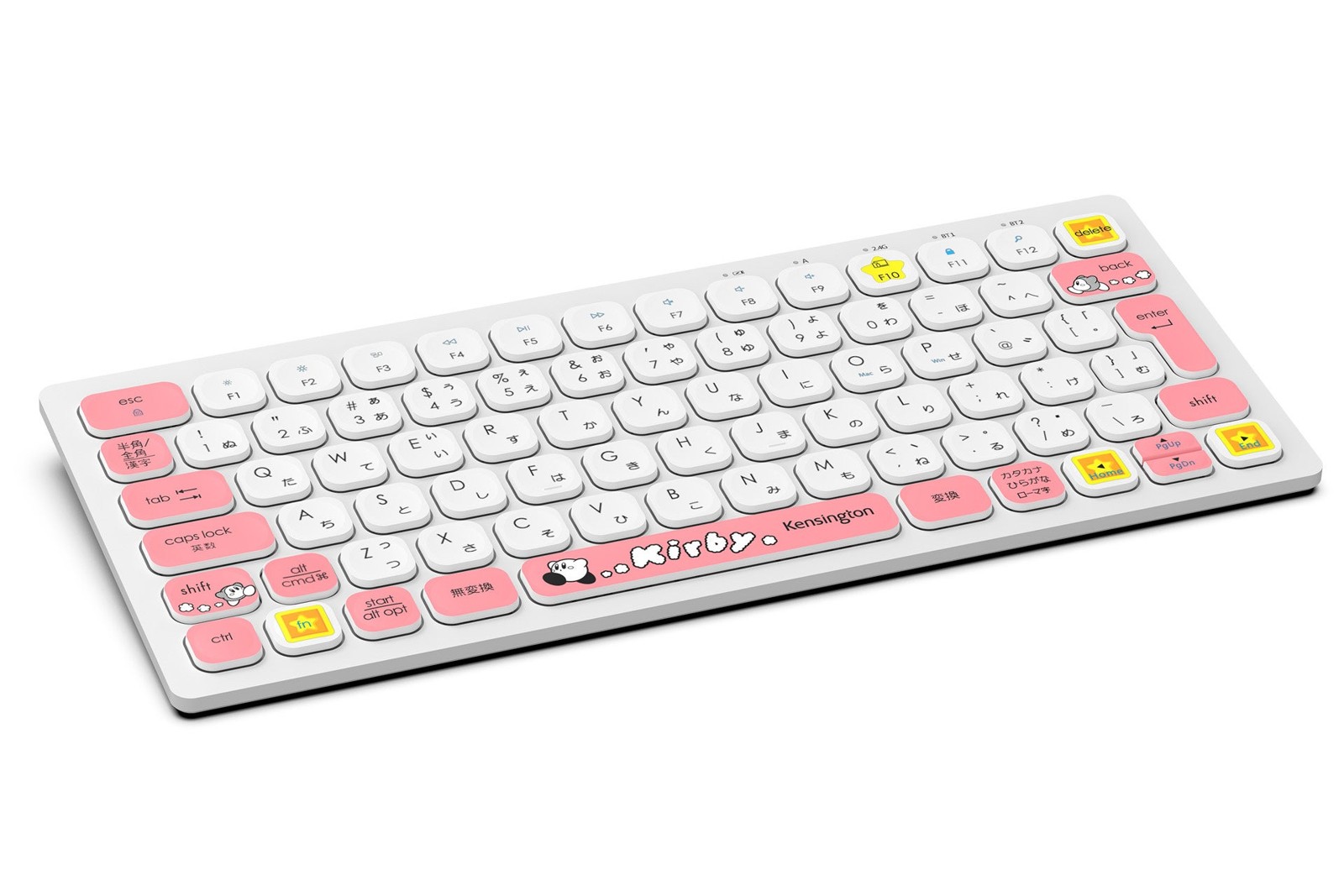 星のカービィ ワイヤレス コンパクトキーボード ダッシュ