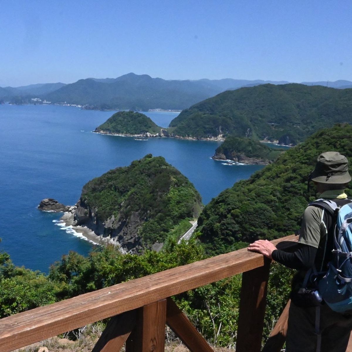 三浦コースの三競展望台