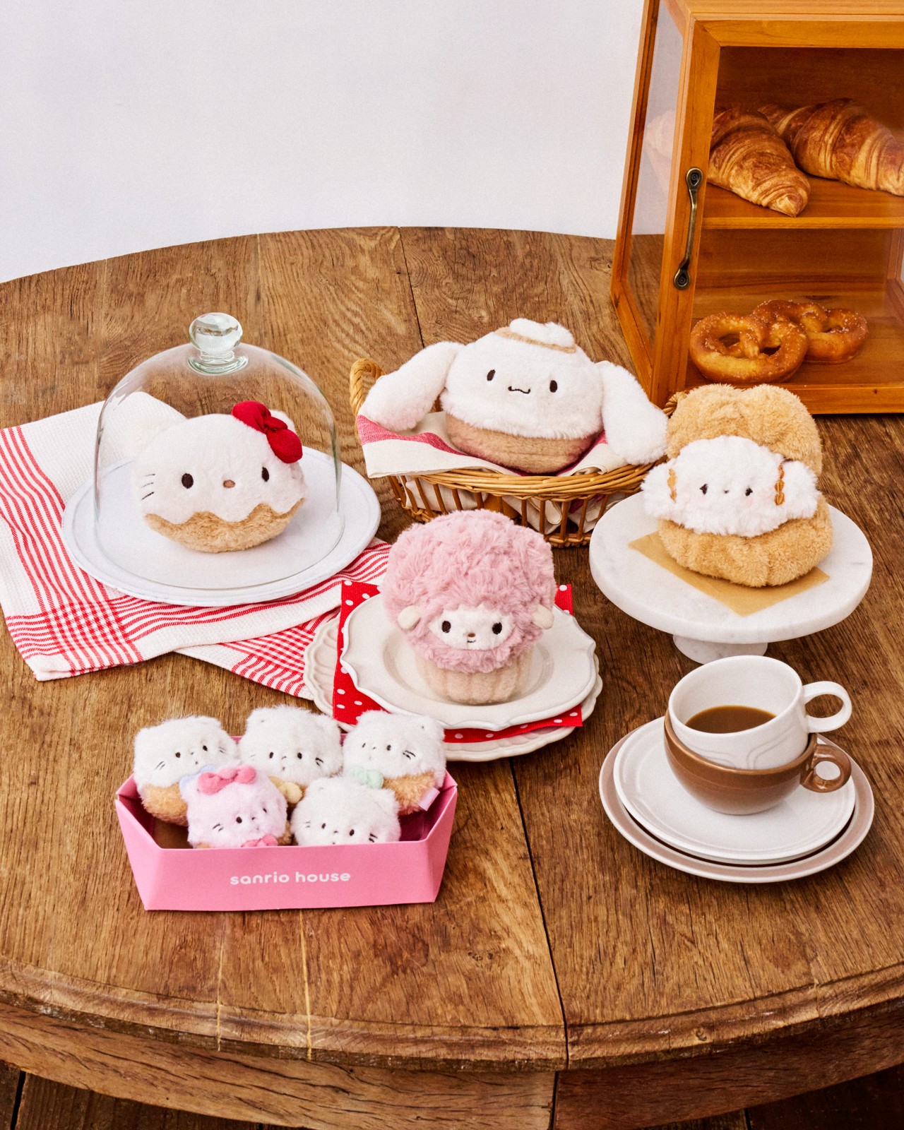 HELLO BAKERY パンぬいぐるみのラインナップ