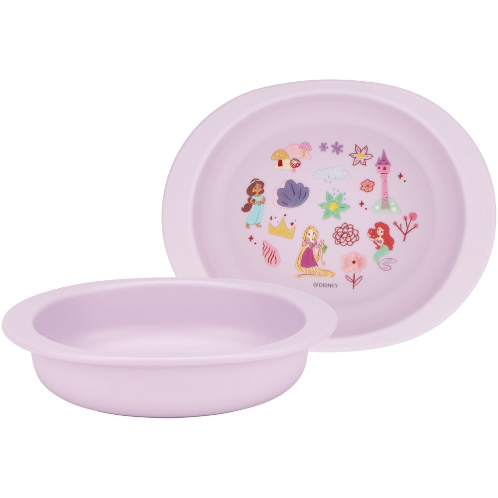 ディズニープリンセスのベビー食器 小皿