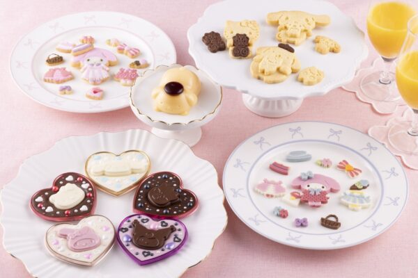 サンリオキャラクターズコラボ製菓アイテムで作ったチョコ・クッキー・プリン