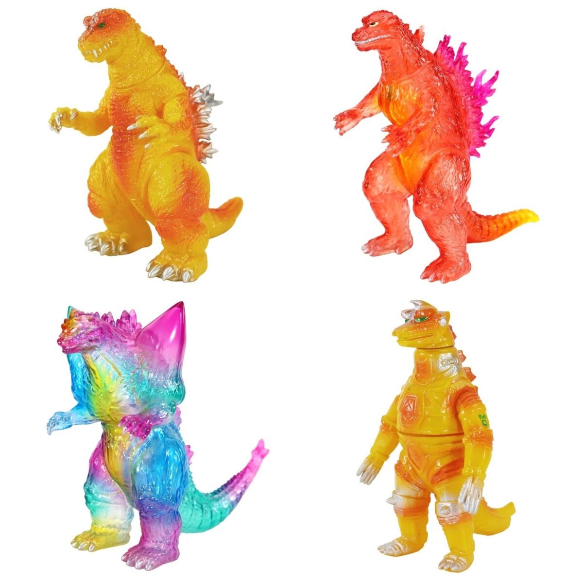 MSS あみあみ限定カラー ゴジラシリーズ4種