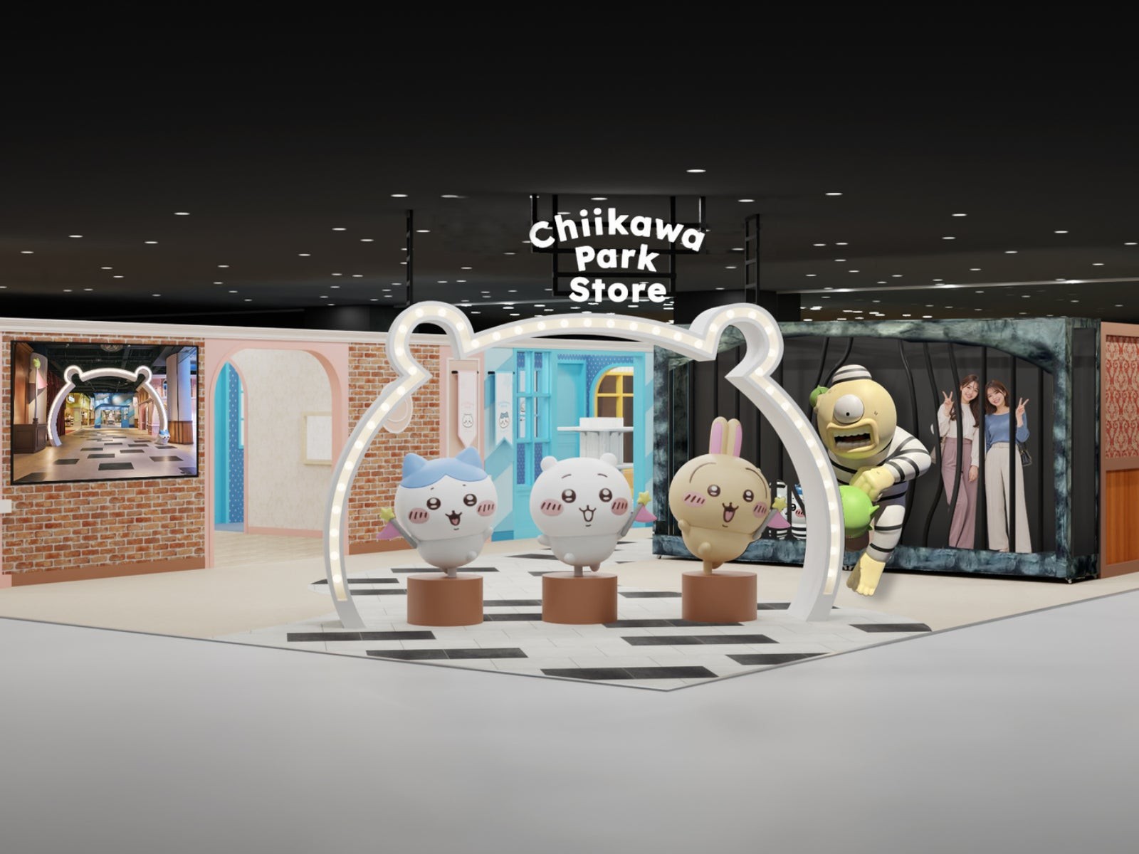 ちいかわパークストア 店舗完成イメージ
