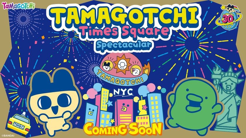 Tamagotchi Times Square Spectacularの告知