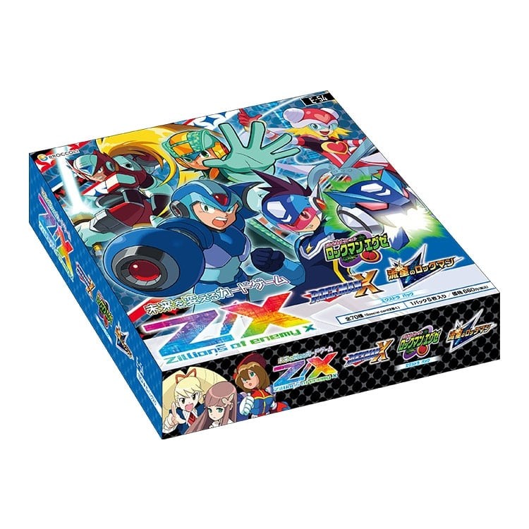 Z/X EXパック「ロックマンX ロックマンエグゼ 流星のロックマン」[E54]のBOX