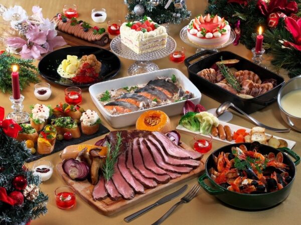 Christmas All-Star Buffetの料理
