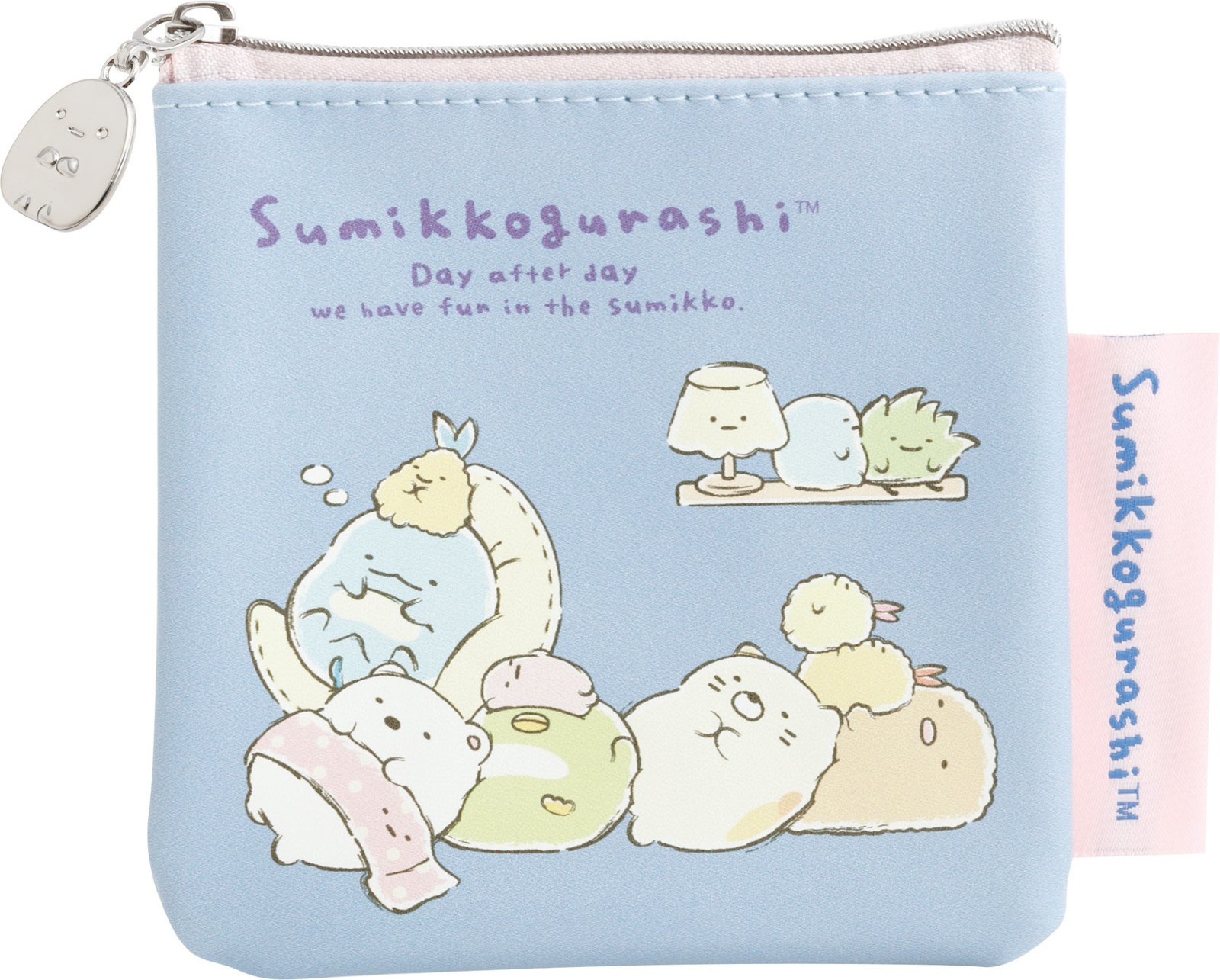すみっコぐらし『すみっコなまいにち』テーマ フラットポーチ
