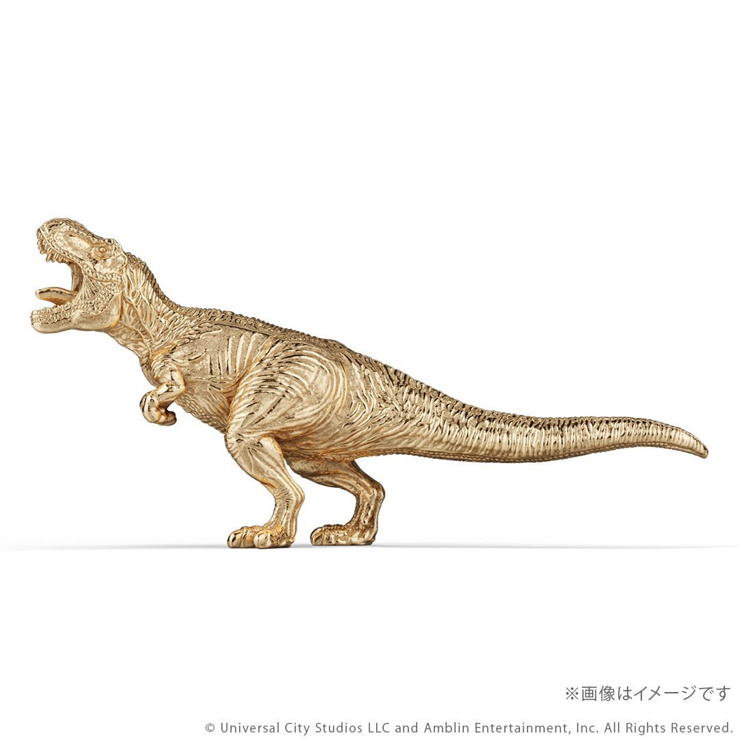 T.REX ミニフィギュア K18イエローゴールドの側面