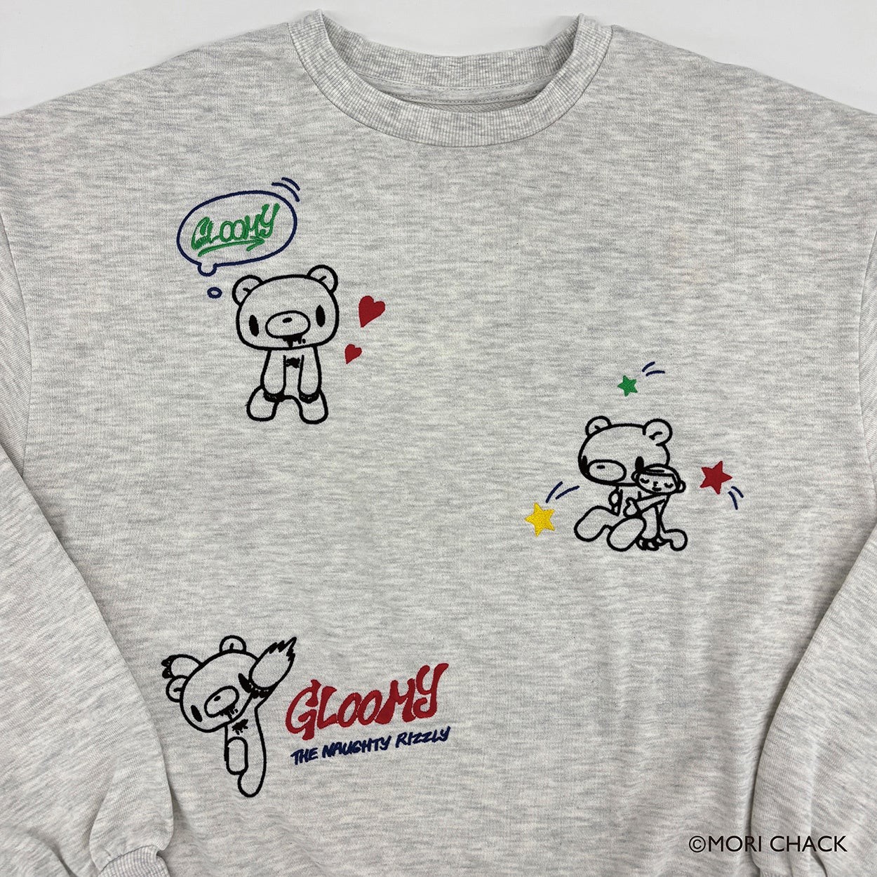 刺しゅうプリントプルオーバー(オートミール)