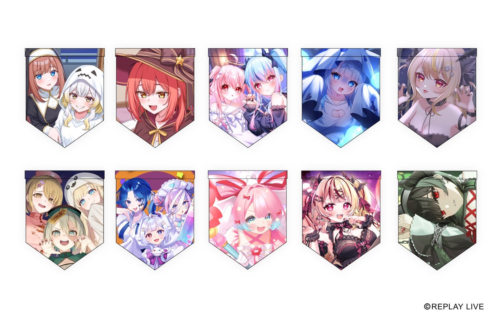繋がるガーランド