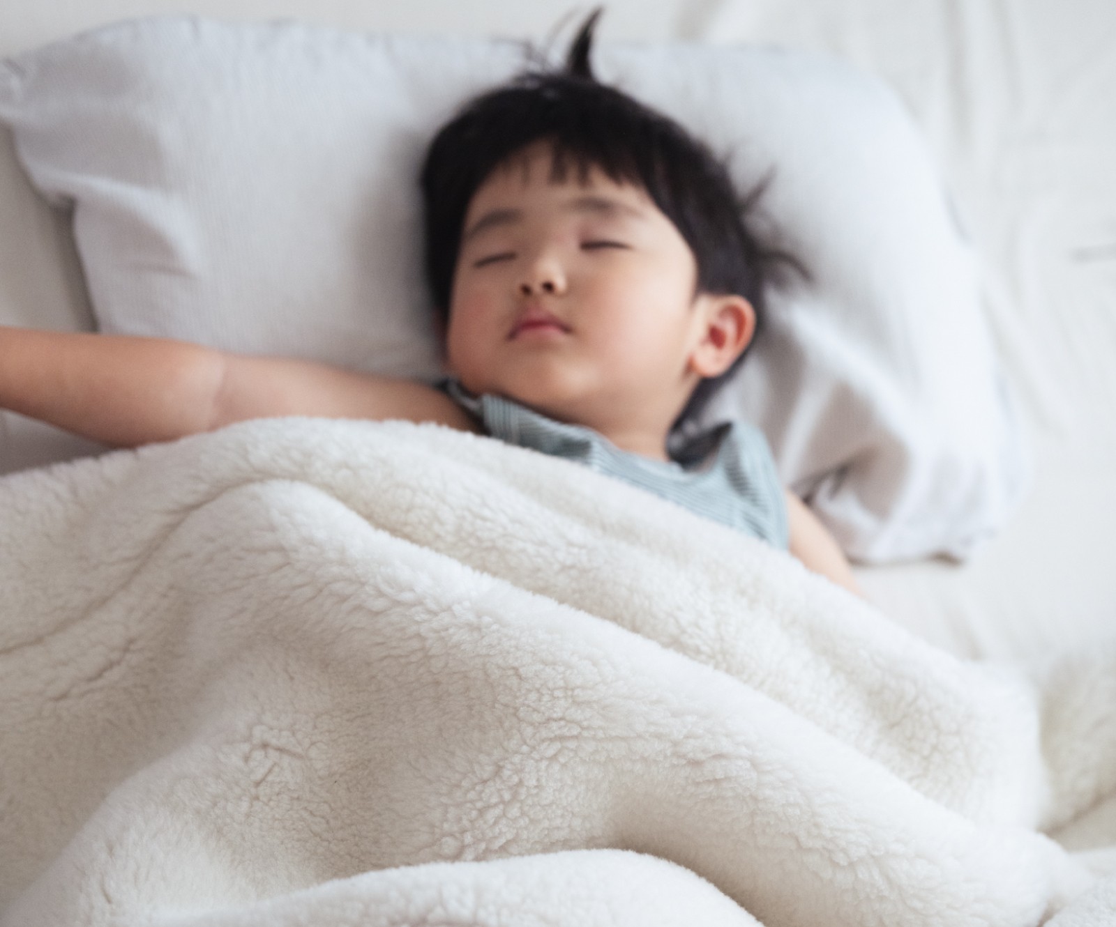 汗のかきやすい子どもにもおすすめの使用イメージ