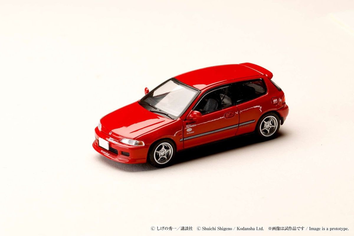 HJ64 Honda CIVIC (EG6) 妙義 Night Kids ミニカー