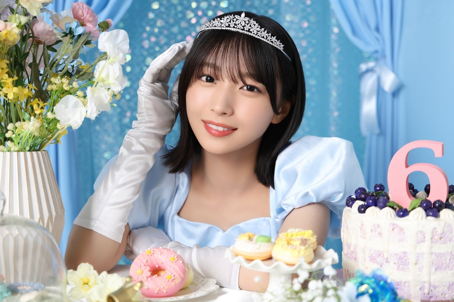 【ひなたParty】のドレス姿「ひな写」