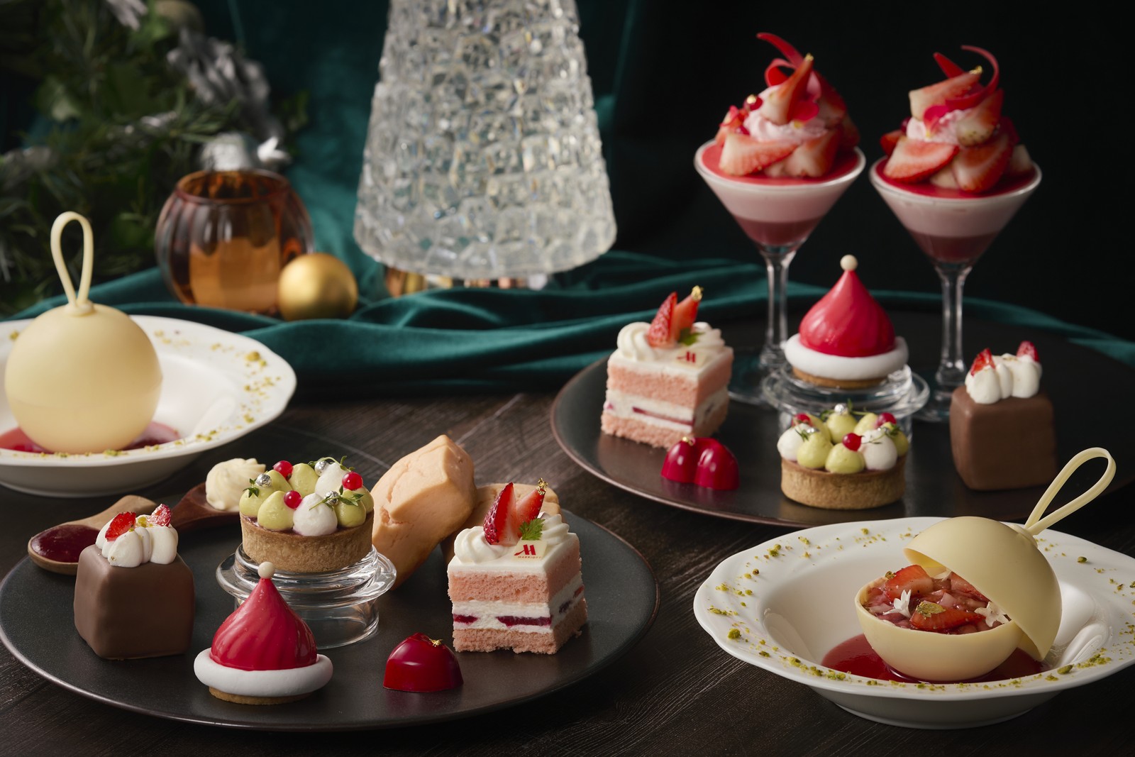 Sparkling Christmas Afternoon Teaのスイーツ