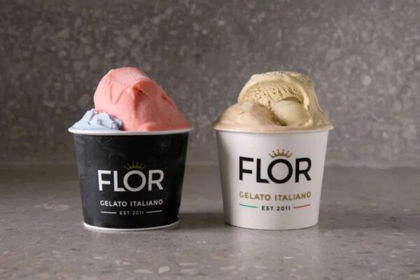 FLOR GELATO ITALIANO ジェラートドッピオ(2種盛り)