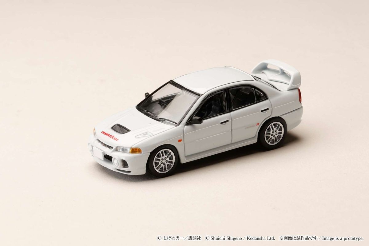HJ64 Mitsubishi Lancer RS Evolution IV ミニカー