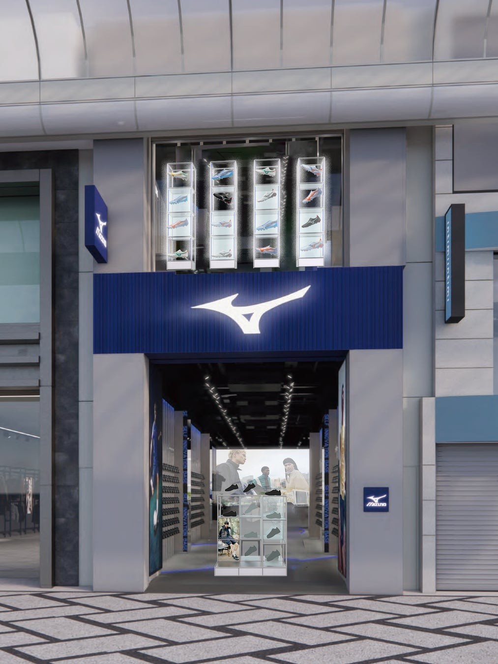 ミズノ大阪心斎橋の店舗外観