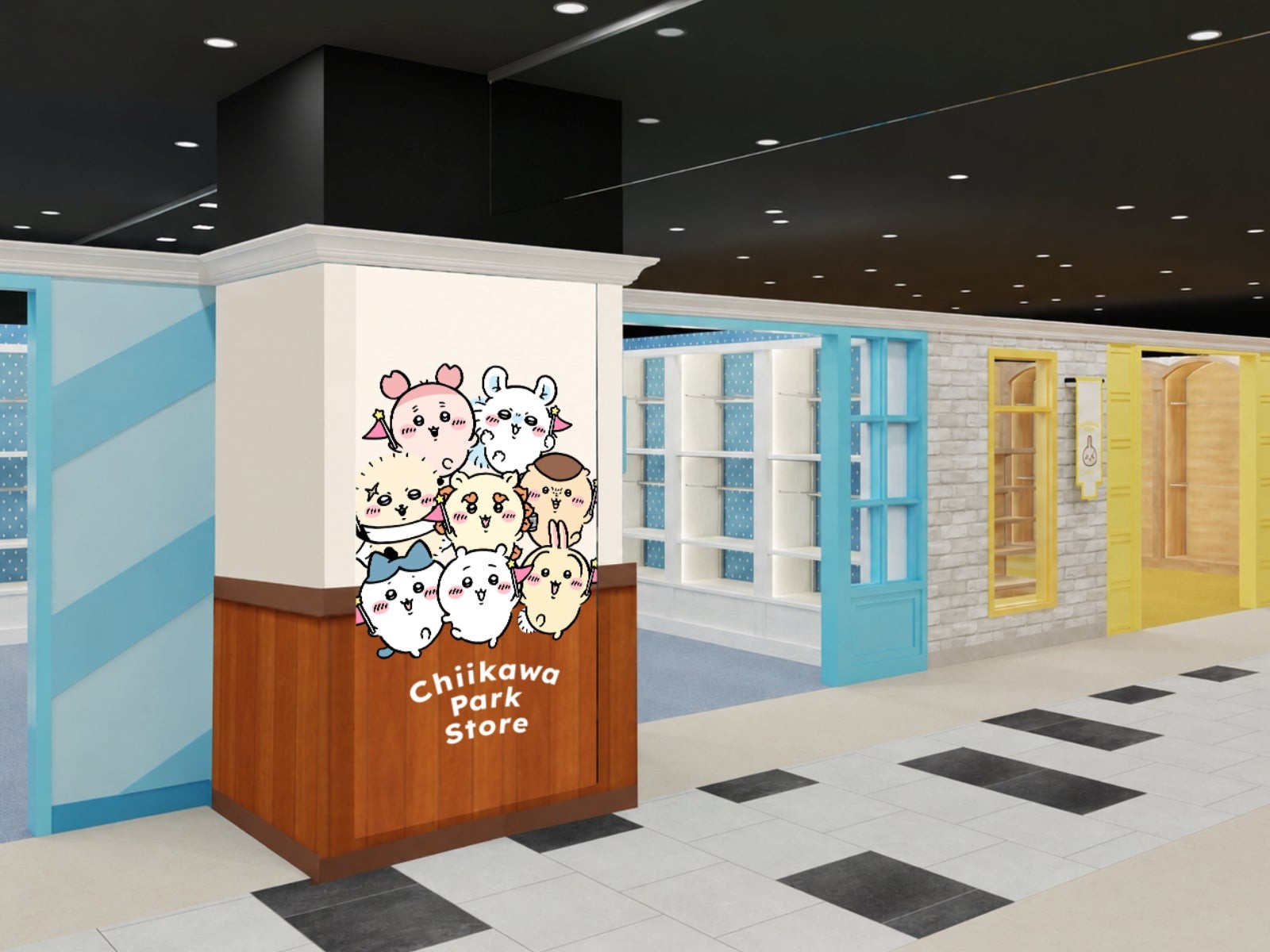 ちいかわパークストア 内観イメージ