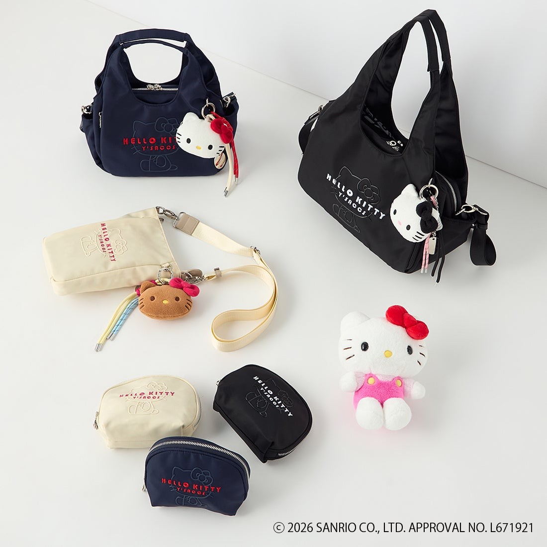 Y'SACCS×HELLO KITTY コラボバッグ全アイテム