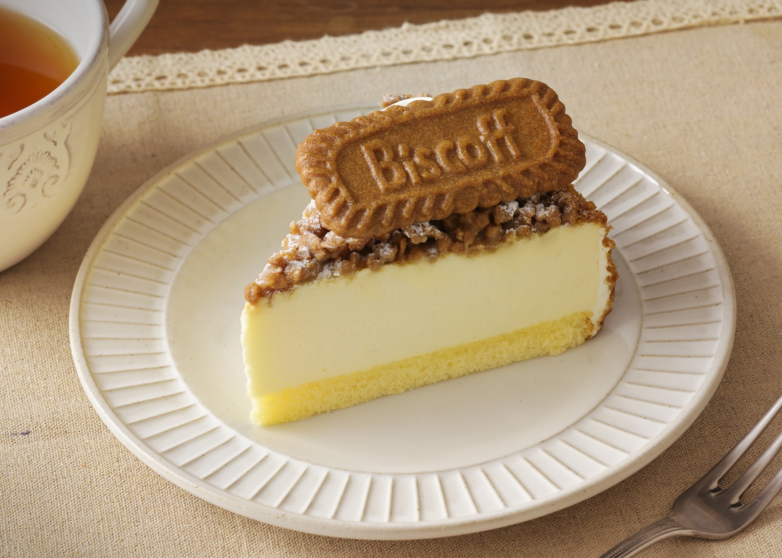 レアチーズ with Biscoff(R)biscuit