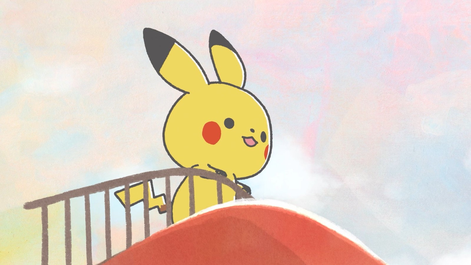 モンポケのショートアニメのピカチュウ