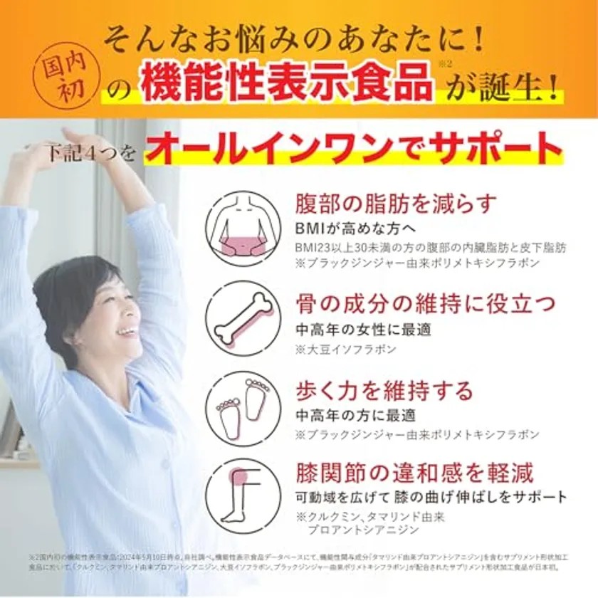 ロコモトリプルプラス1のオールインワンサポート
