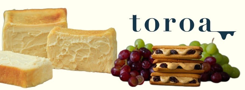 toroaのとろ生チーズケーキとトロバタ
