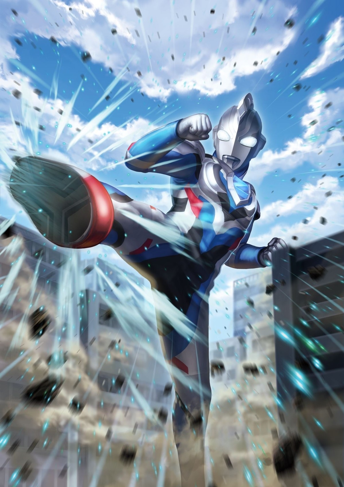 「ウルトラマン カードゲーム」ウルトラマンゼット新規カードイラスト