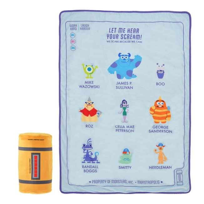 モンスターズ・インク ブランケット ケース入り MONSTERS INC. 25TH