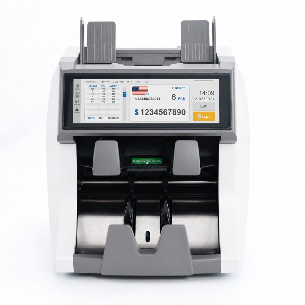紙幣計数機 DL-600 正面