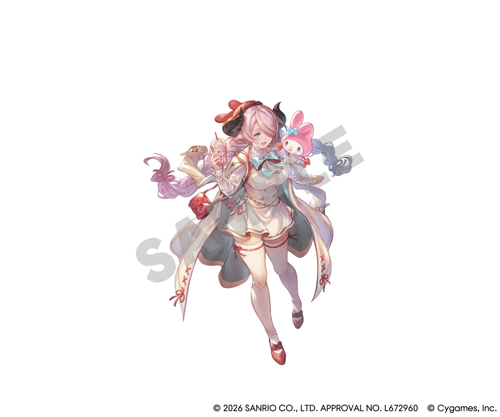 マイメロディ×ナルメアのコラボイラスト