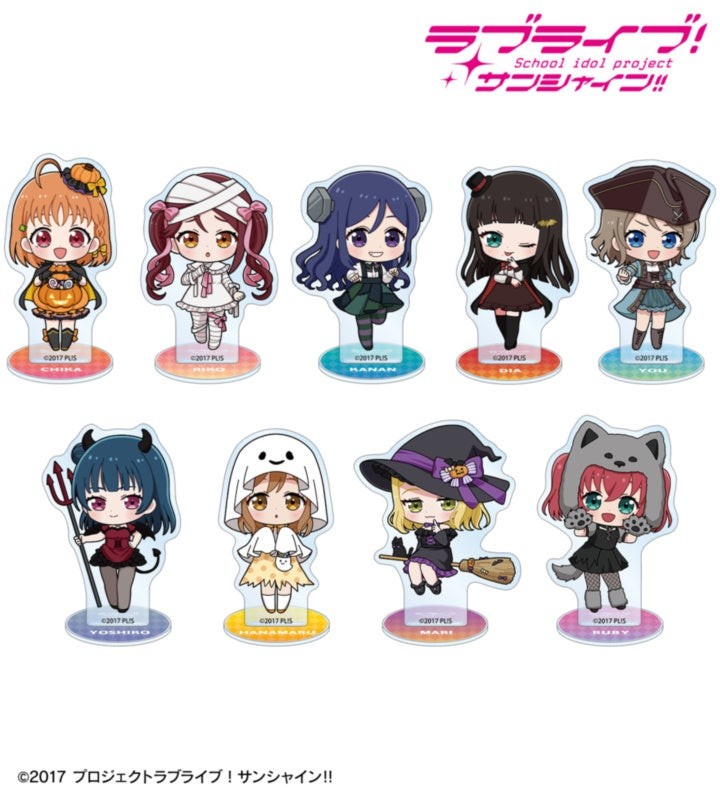 ハロウィンver. トレーディング ちびキャラ アクリルスタンド