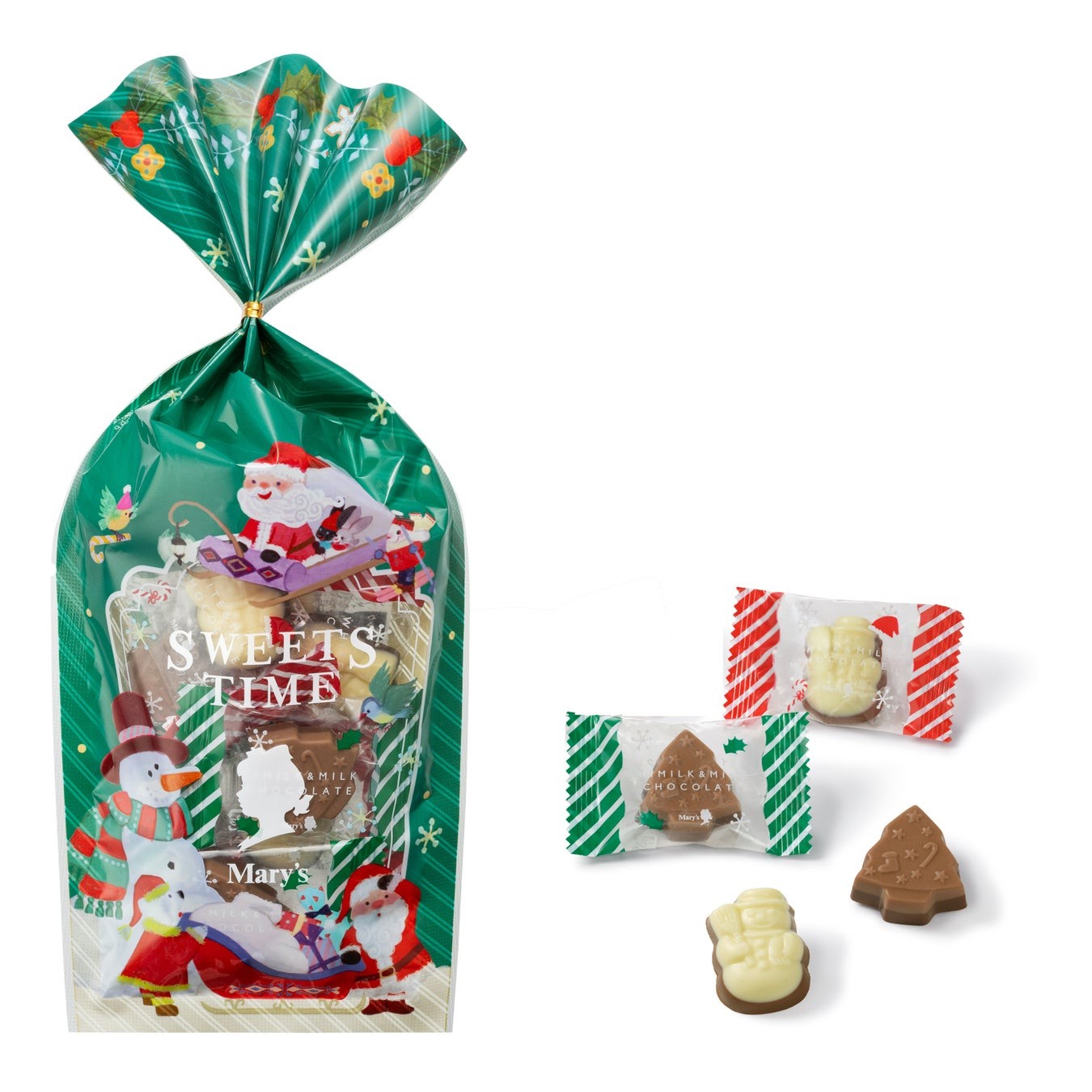 クリスマスプレーンチョコレート