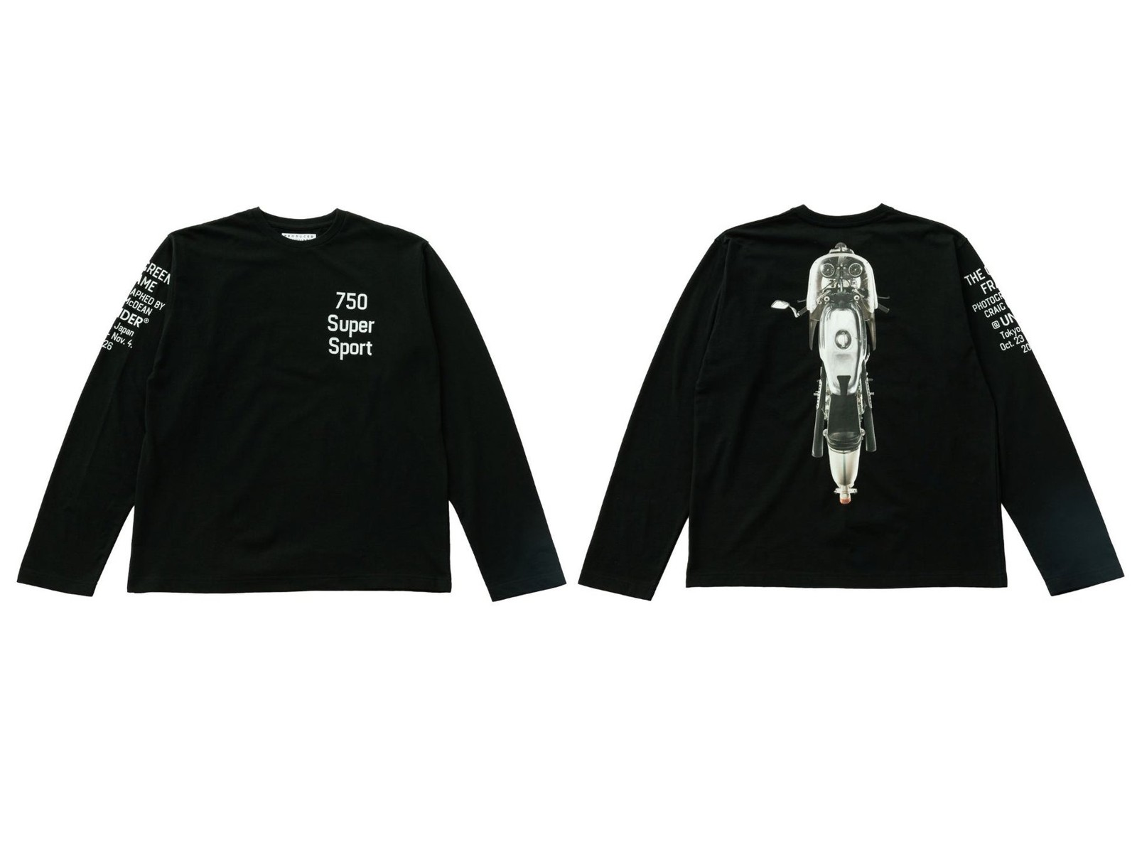 L/S T-Shirt ブラック