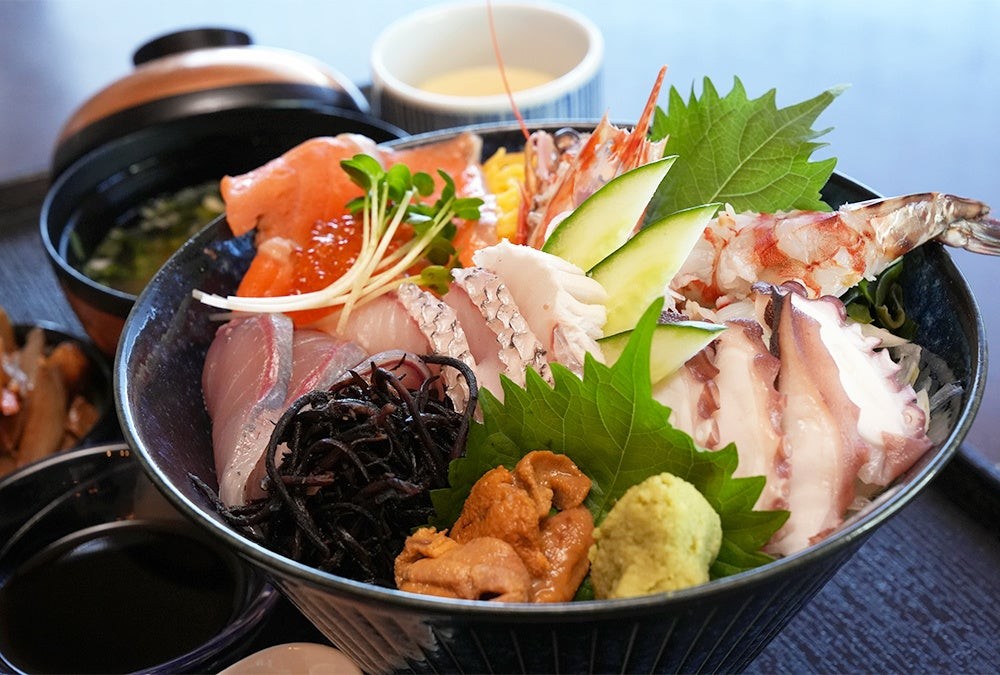 上関車海老の豪華海鮮丼