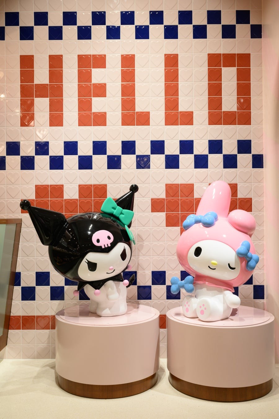 クロミとマイメロディのフィギュア