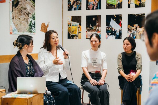 トーク「社会って誰が作ってるの？」の登壇者