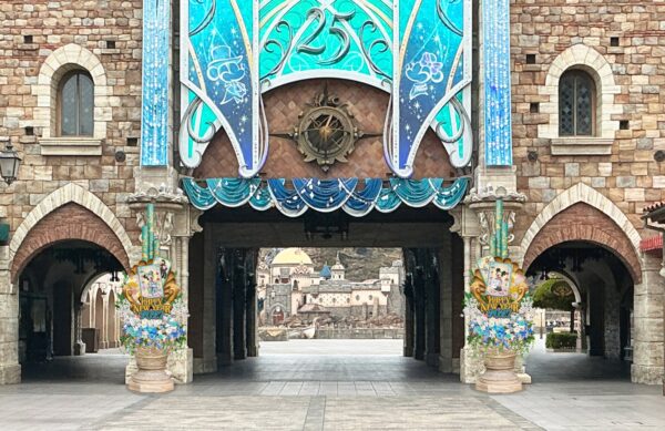 東京ディズニーシーのお正月デコレーション 門松