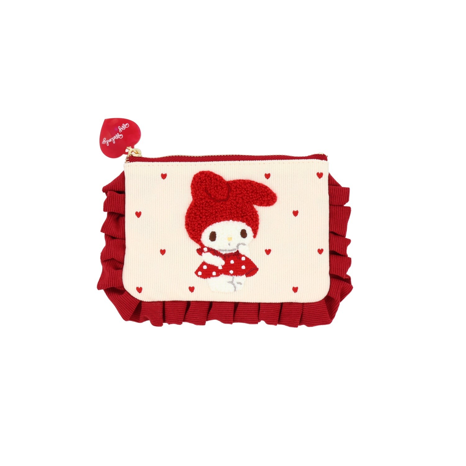 ティッシュポーチ red