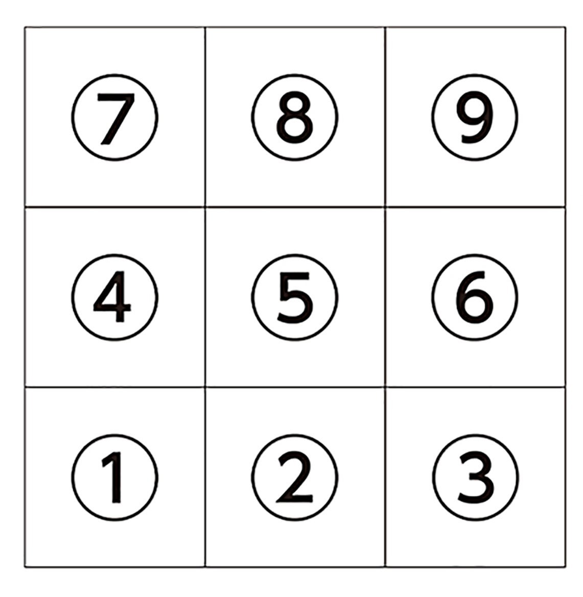 ウィンターコレクションの詰め合わせ配置図