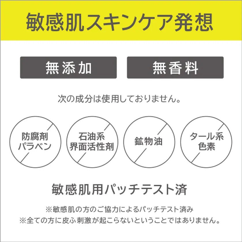 SURUttoの敏感肌スキンケア発想の説明