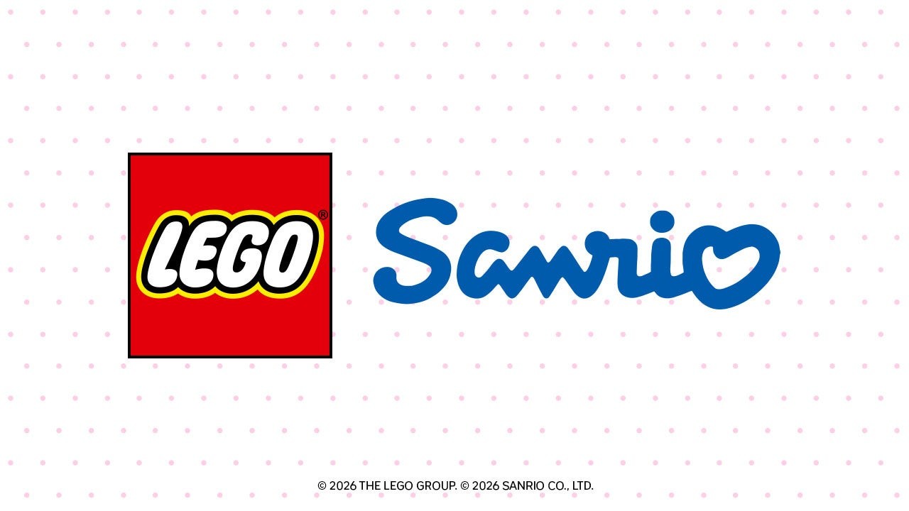 LEGOロゴとSanrioロゴ