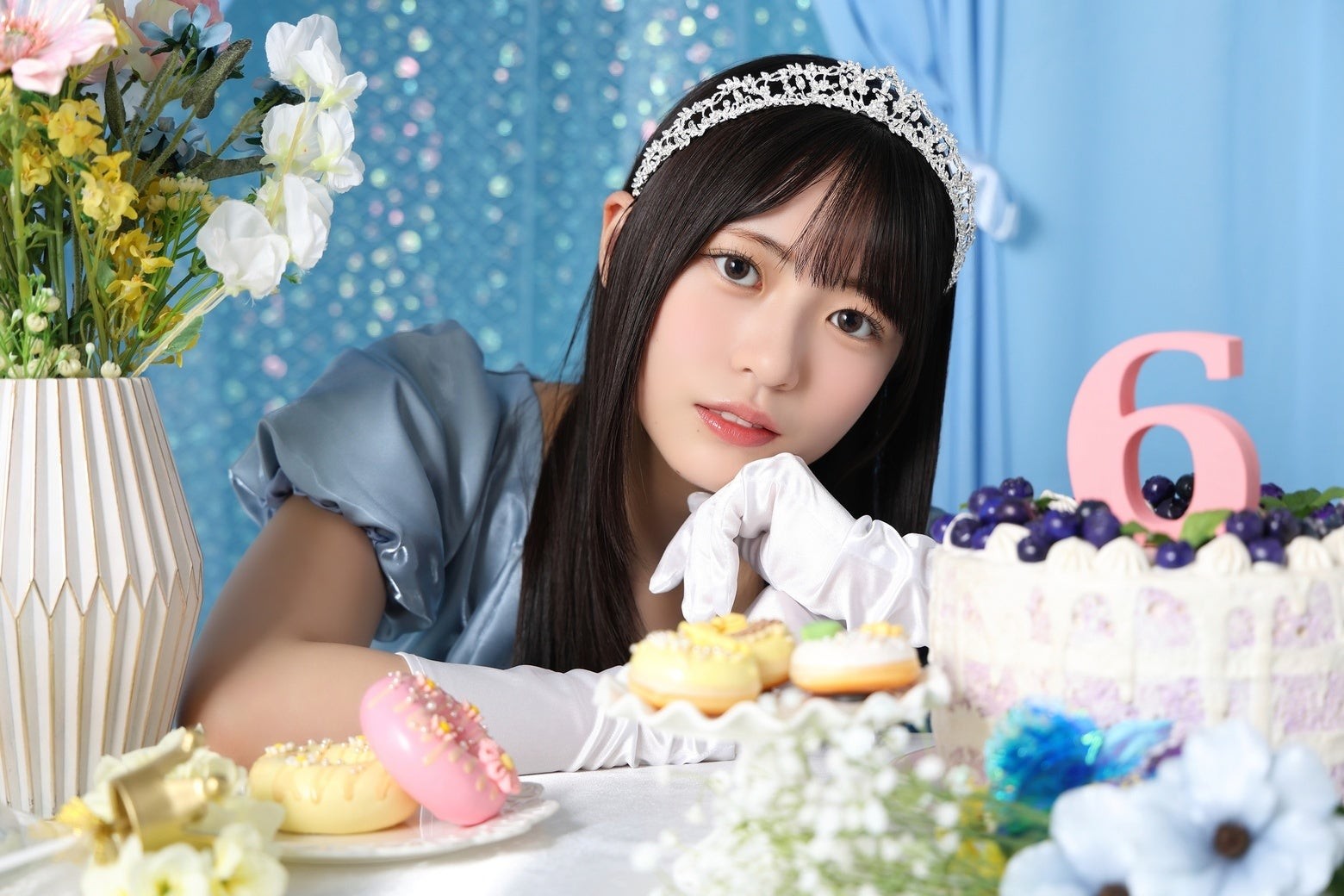 【ひなたParty】のドレス姿ソロ「ひな写」