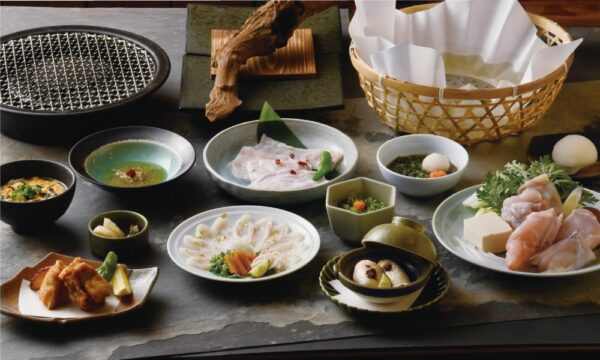 玄品 A5等級「饗宴」コースの料理