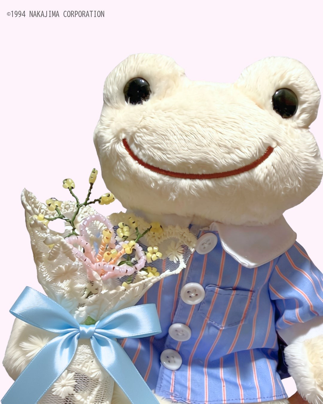 かえるのピクルス×ピクルス用ビーズフラワーワークショップ