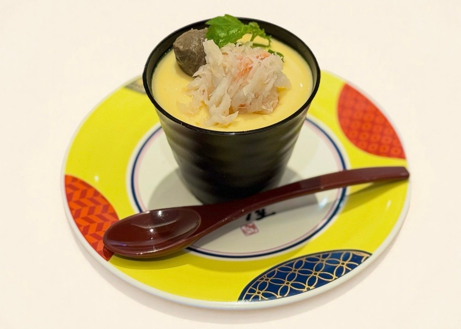 蟹とかにみその寿司茶碗蒸し