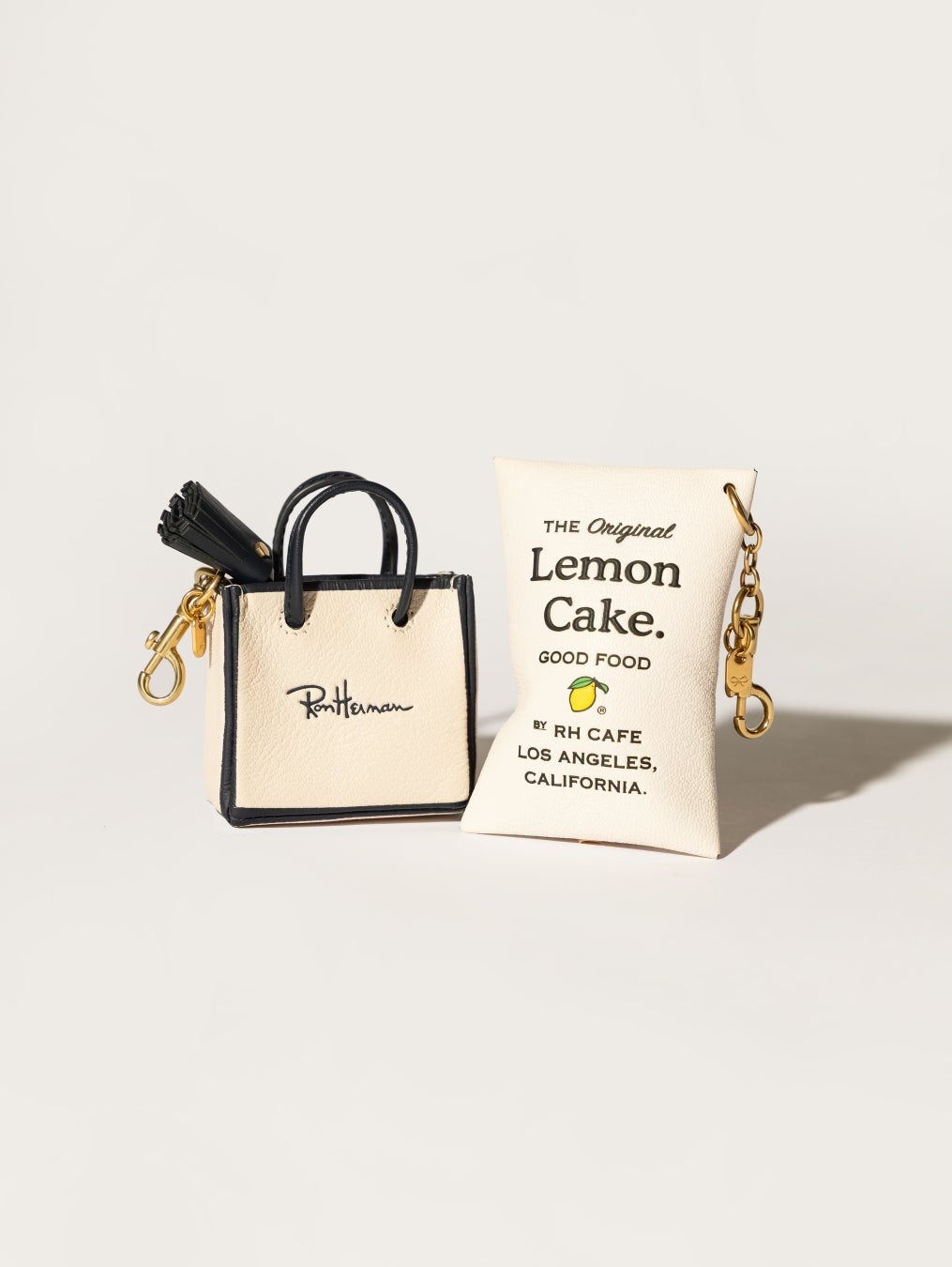 Shopping Bag CharmとLemon Cake Charm