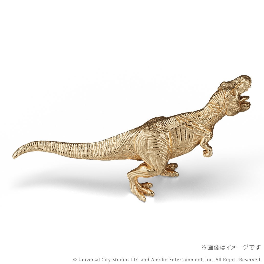 T.REX ミニフィギュア K18イエローゴールドの斜め上